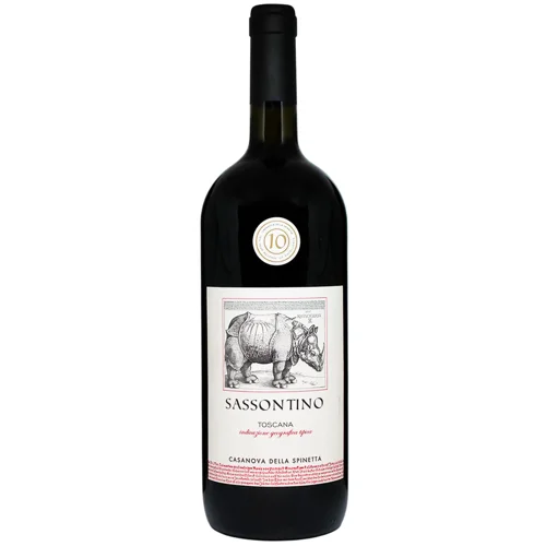 Вино La Spinetta Sassontino Riserva Toscana червоне сухе 14,5% 1,5л