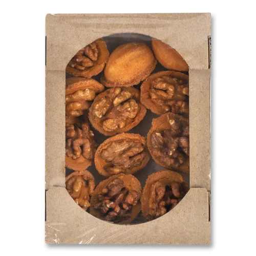 Печиво Горішок Зі Згущеним Молоком Та Волоським Горіхом, к/у 0.2кг