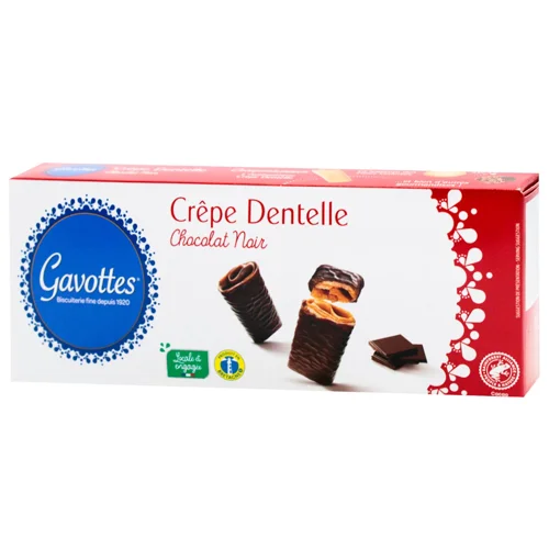 Печиво Gavottes вкрите чорним шоколадом 90г
