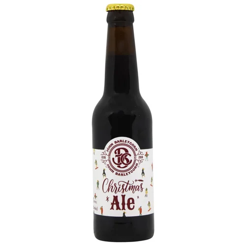 Пиво John Barleycorn Christmas Ale темне нефільтроване 5% 0,33л