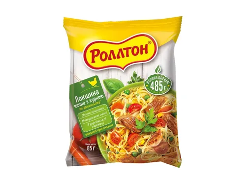 Локшина Роллтон яєчна куряча по-домашньому 85г