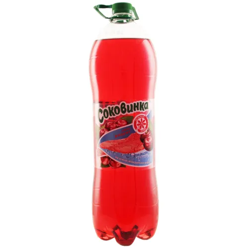 Напій сильногазований Соковинка Вишня 2л