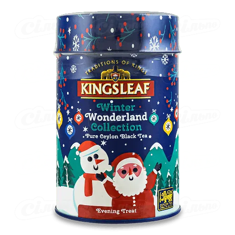Чай чорний Kingsleaf Winter вишня-карамель, 50г