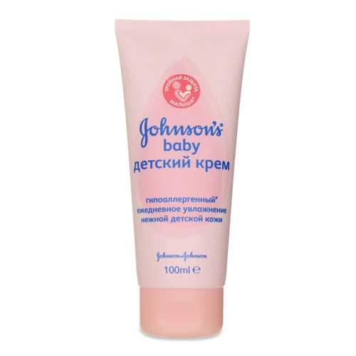 Дитячий Крем Johnson's Baby, Вищий ґатунок, Пластикова Пляшка, 100 мл