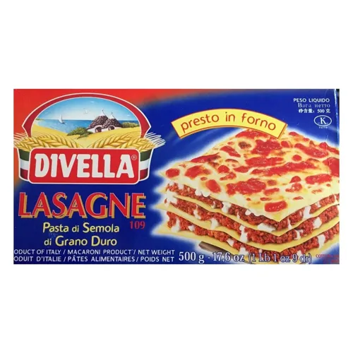 Макаронні вироби Divella лазан'я 500г