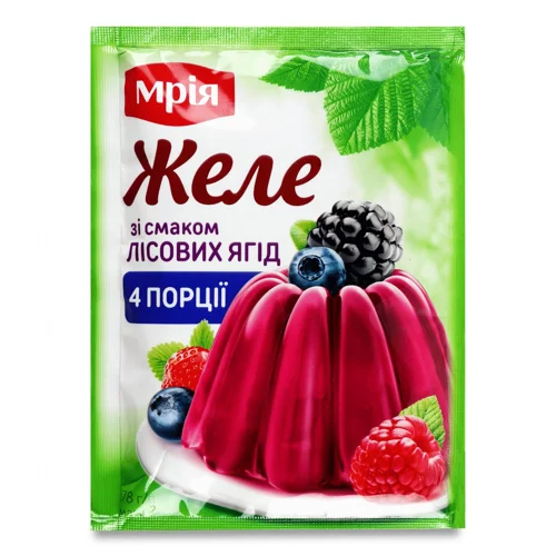 Желе Мрія зі смаком лісових ягід,78г