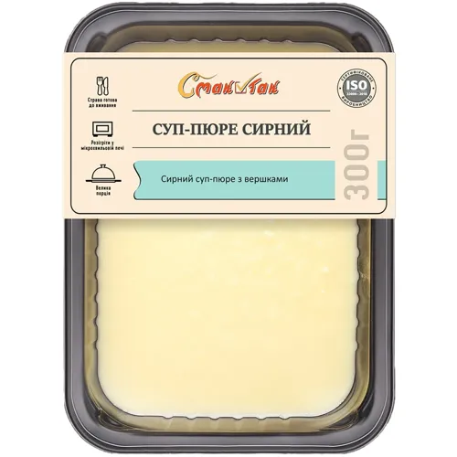 Суп-пюре Смак Так сирний 300г
