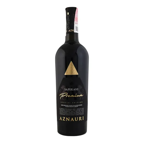 Вино 0.75л 9.5-14% червоне сухе Saperavi Premium Aznauri пл