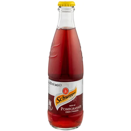 Напій Schweppes гранат сильногазований скло, 250мл