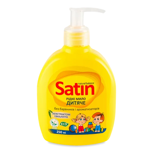 Дитяче Рідке Мило з Екстрактом Евкаліпта Satin Natural Balance, 250мл