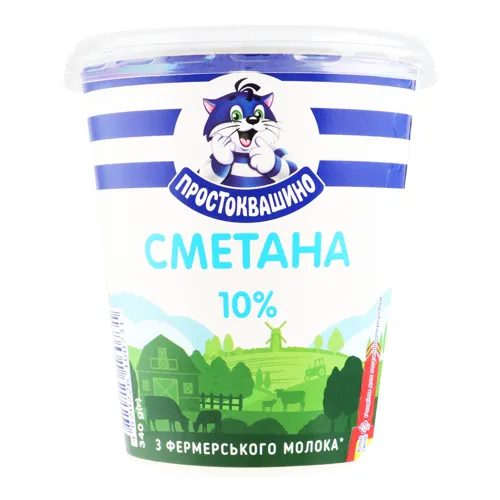 Сметана 10% Простонаше ст 340г