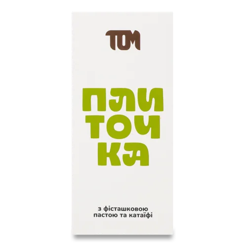 Плиточка З Фісташковою Пастою Та Катаїфі, к/у 100г