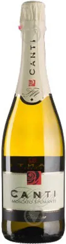 Вино ігристе біле солодке Canti Moscato Spumante 0.75л