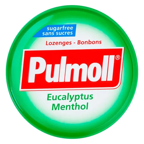 Льодяники Pulmoll евкаліпт та ментол 45г
