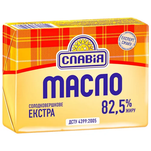 Масло Славія Баштанське Екстра  82,5% 180г