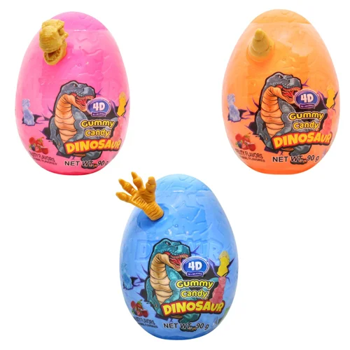 Цукерки Amos 4D Dinosaur Eggs 90г