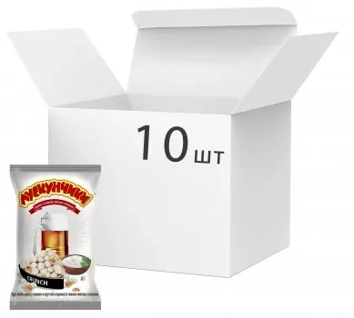 Лускунчик Арахіс Смажений у Хрусткій Скоринці зі смаком 'Сметани з зеленню', 60г