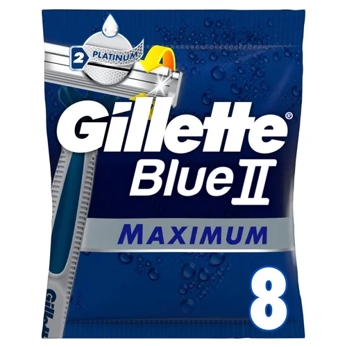 Бритви одноразовi Gillette Blue II Maximum 8шт