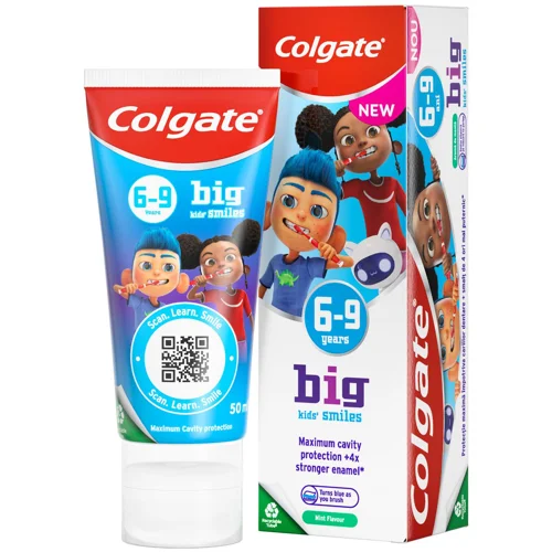 Зубна паста дитяча Colgate Ніжна м'ята 6-9 років 50мл