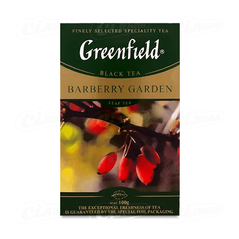Чай чорний Greenfield Barberry Garden, 100г