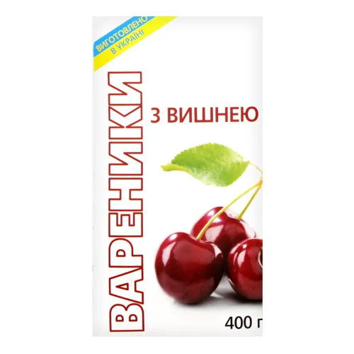 Вареники з вишнею Фабрика Натуральних Продуктів к/у 400г