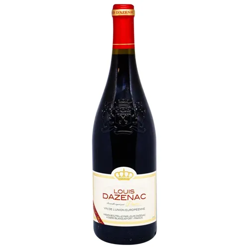 Вино Louis Dazenac червоне напівсухе 12,5% 0,75л