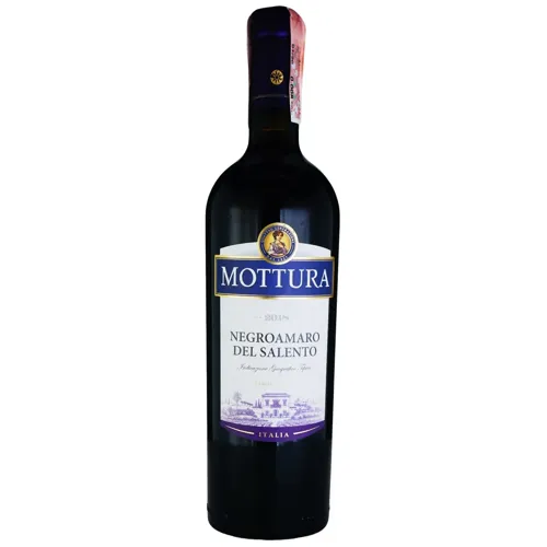 Вино Mottura Negroamaro del Salento I.G.T. червоне 12,5% 0,75л