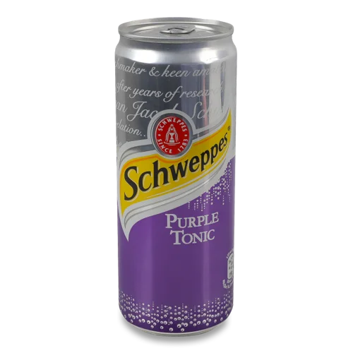 Напій Безалкогольний Сильногазований Purple Tonic, в/ґ, з/б 330мл