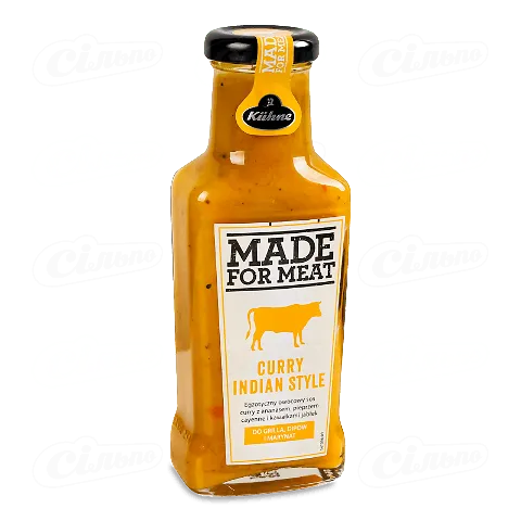 Соус Kuhne Made For Meat «Індійський карі», 235мл