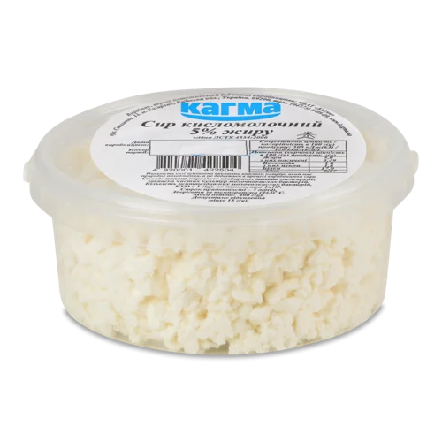 Сир Кисломолочний 5 Відсотків Кагма п/у, 400г