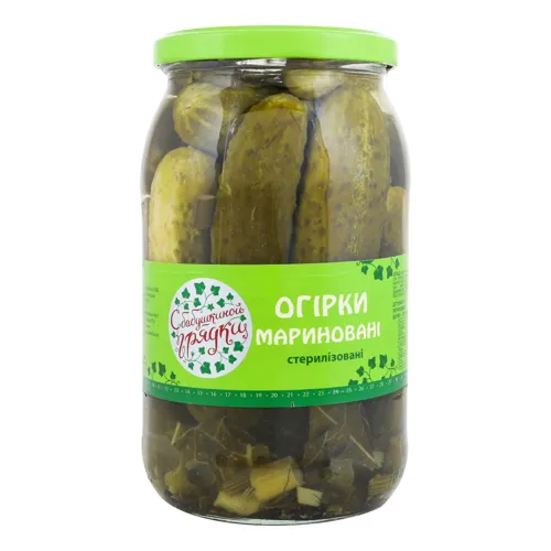 Огірки мариновані С Бабушкиной Грядки 850г