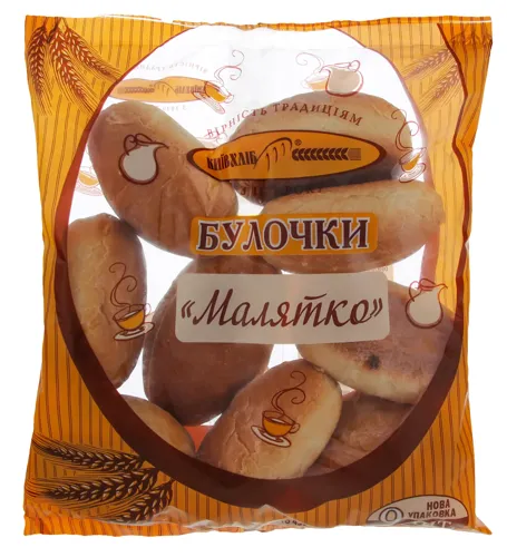 Булочки Малятко Київхліб м/у 9х50г