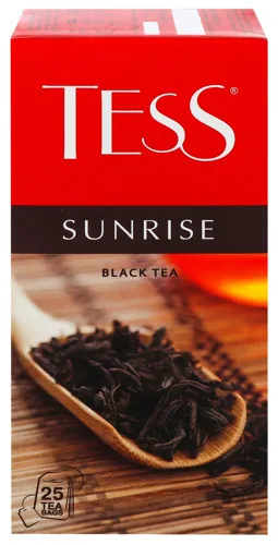 Чай чорний Sunrise Tess картонна упаковка 25х1.8г