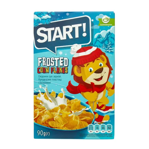 Пластівці кукурудзяні глазуровані Start! 90г