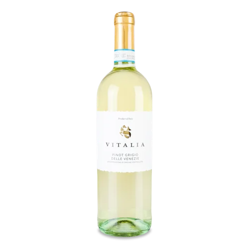Вино Vitalia Pinot Grigio Delle Venezie, Беле Сухе, в/ґ, 0.75л