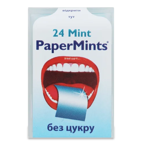Ментолові Пластинки PaperMints, п/к 1.5г