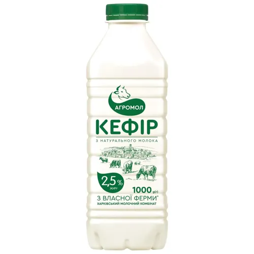 Кефір Агромол 2,5% 1л