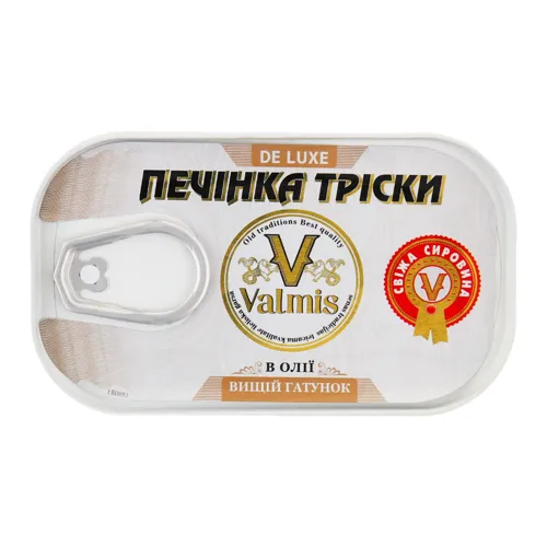 Печінка тріски Valmis натуральна ключ B*