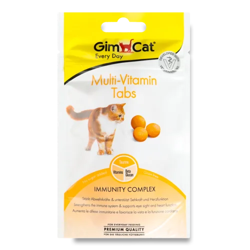 Таблетки для котів Multi-Vitamin Every Day GimCat, д/п, 40 г