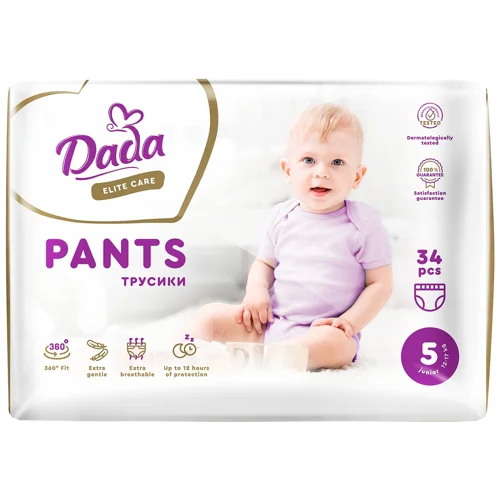 Підгузки-трусики Dada Elite Care 5 Junior 12-17кг 34шт