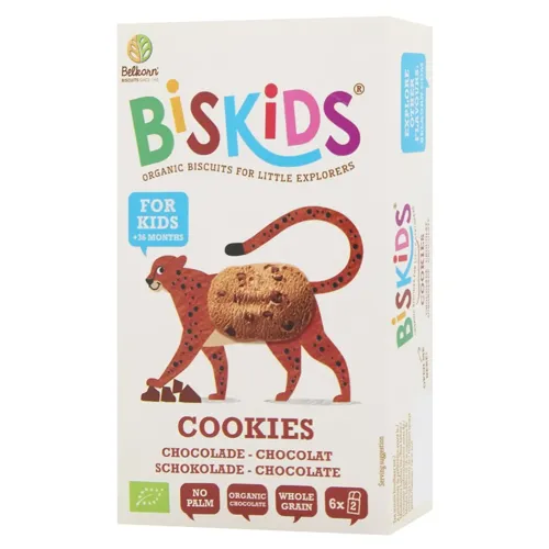 Печиво Biskids шоколадне дитяче органічне 120г