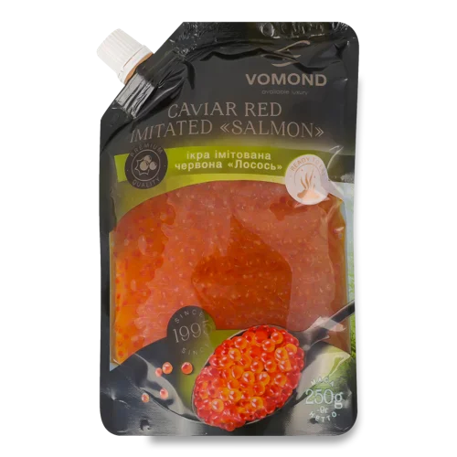 Ікра Імітована Червона Лосось В/ґ Vomond 250г