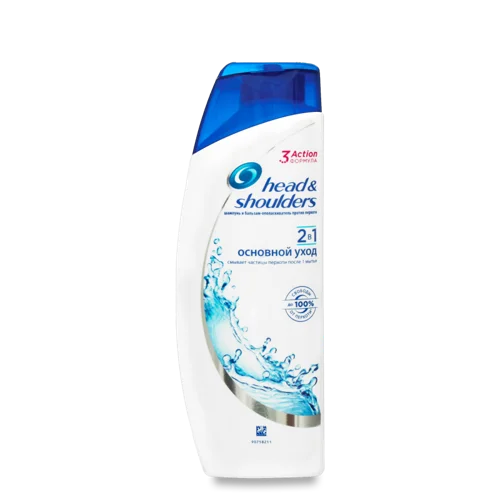 Шампунь і Бальзам-ополіскувач Проти Лупи 2в1 Основний Догляд Head&Shoulders, 200мл