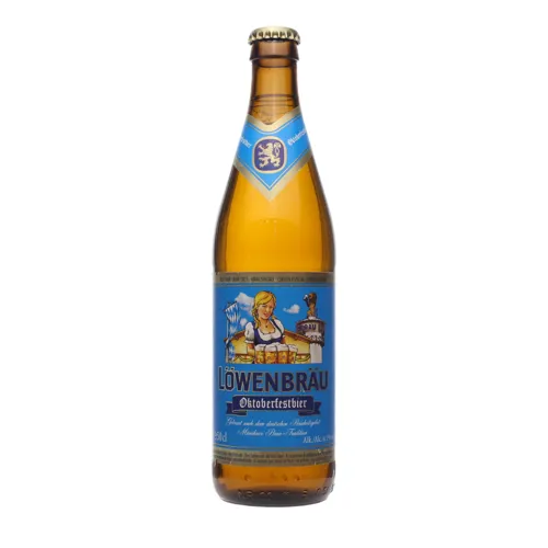 Пиво 0.5л 6.1% світле пастеризоване Oktoberfestbier Lowenbrau