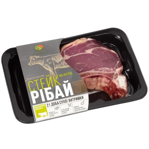 Стейк яловичий Premium Butcher Рібай на кістці охолоджений