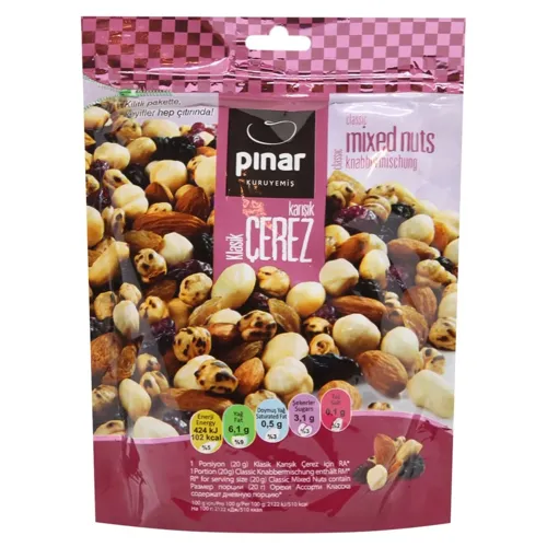Горіхи Pinar Kuruyemis Мікс класичні 170г