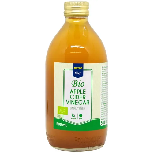 Оцет Metro Chef яблучний нефільтрований 500мл