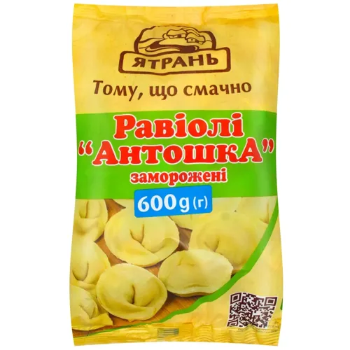 Равіолі Ятрань Антошка 600г