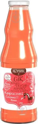 Сік Коник яблучно-абрикосовий 1л