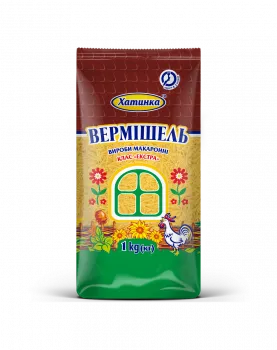 Макарони вермішель Хатинка В*, 1кг